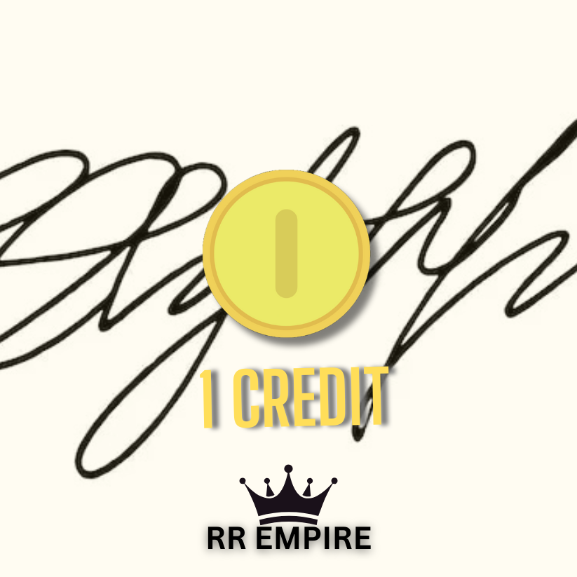 1 Credit